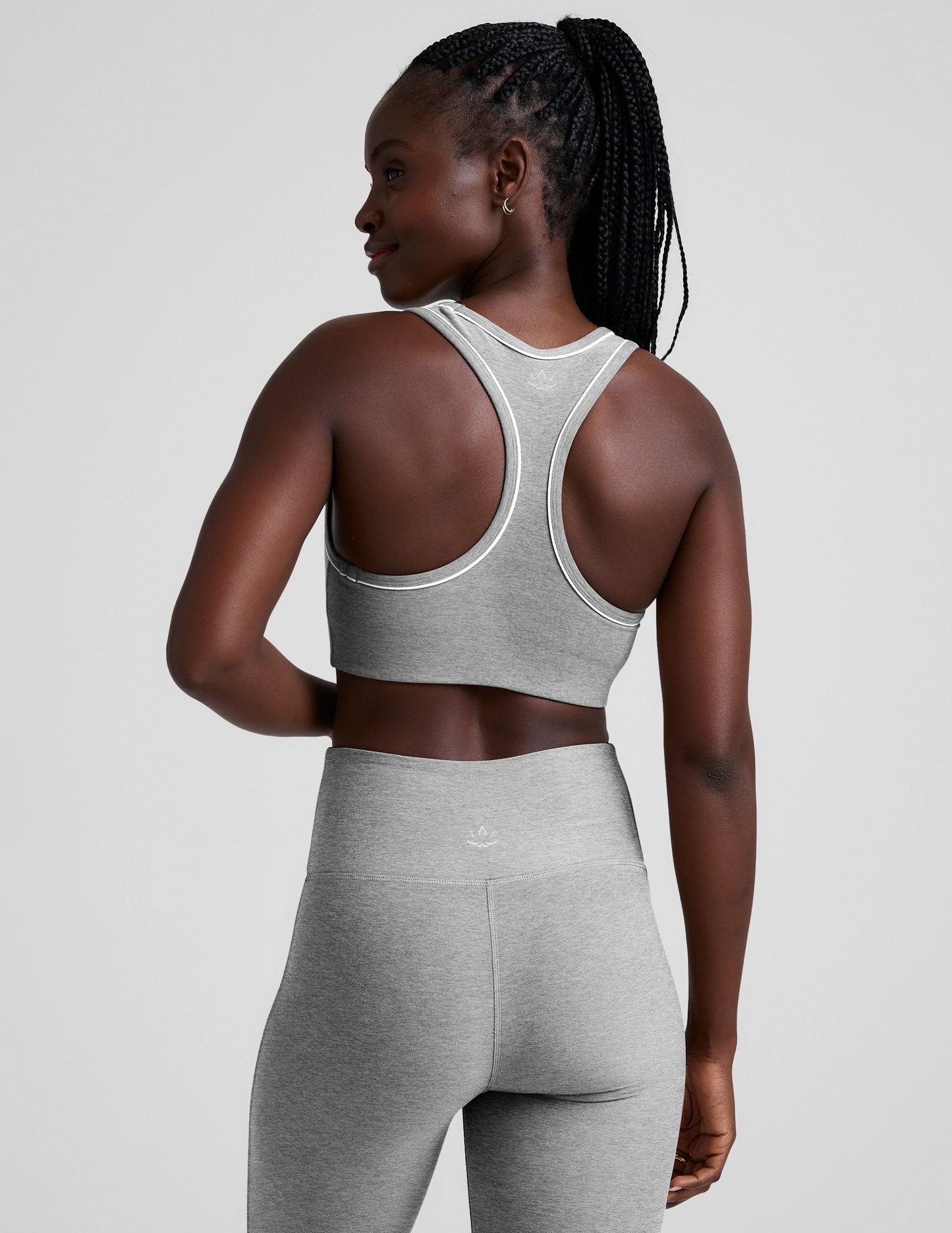 Spacedye Scoop Neck Racerback Bra - Supportive, Flexible, Stylish Activewear