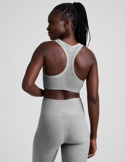 Spacedye Scoop Neck Racerback Bra - Supportive, Flexible, Stylish Activewear