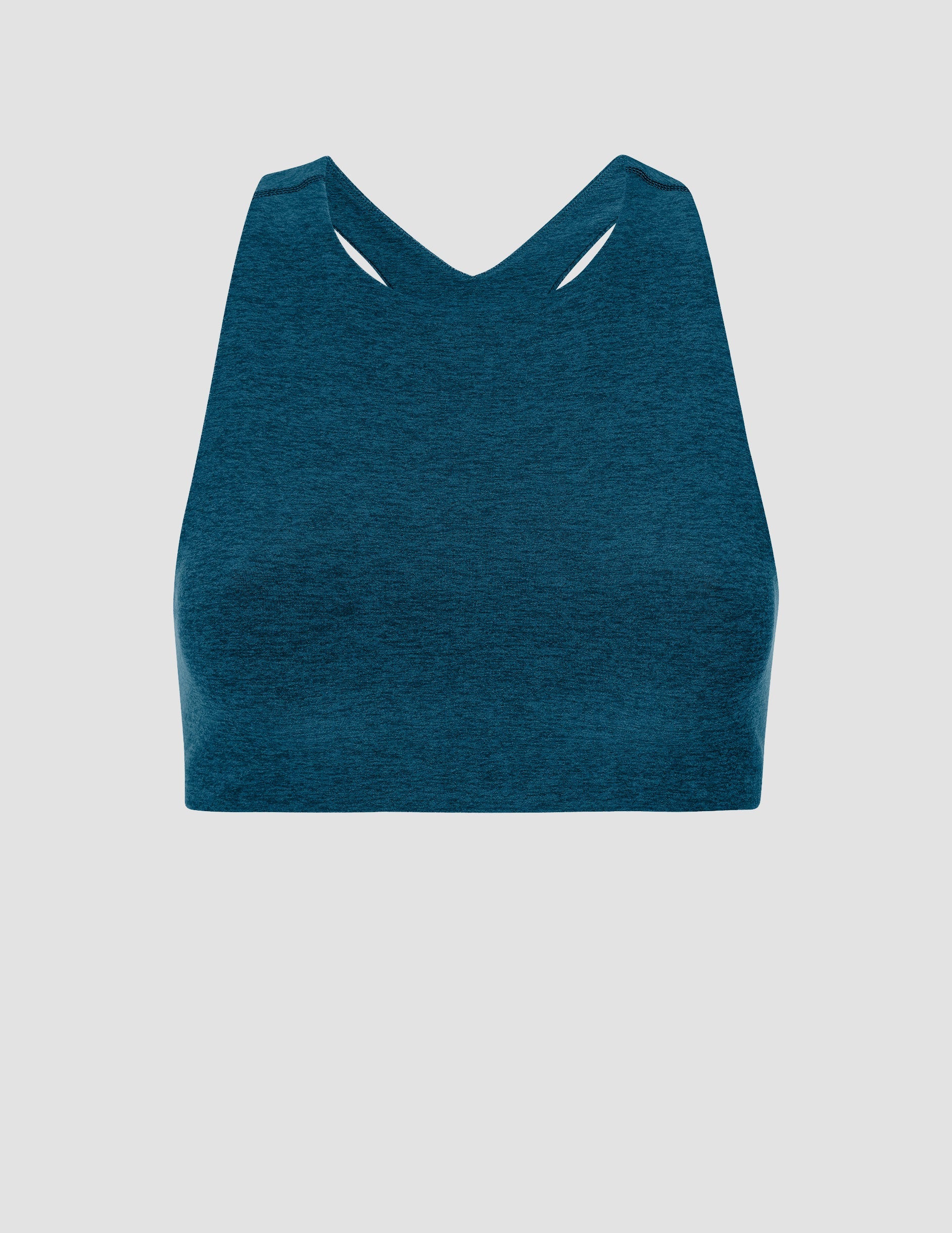 Beyond Yoga Spacedye High-Neck Racerback Sports Bra for Active Lifestyles