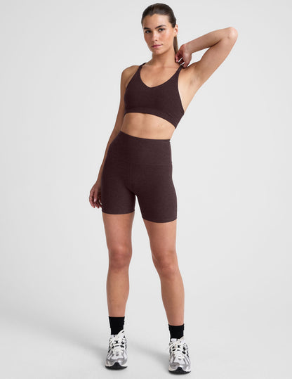 Spacedye V-Neck Crisscross Bra: Soft, Supportive, and Versatile Activewear Comfort