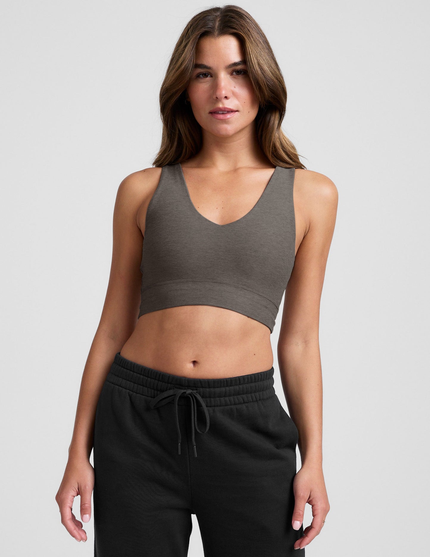 Beyond Yoga Spacedye Good Day Long Line V-Neck Comfort Bra
