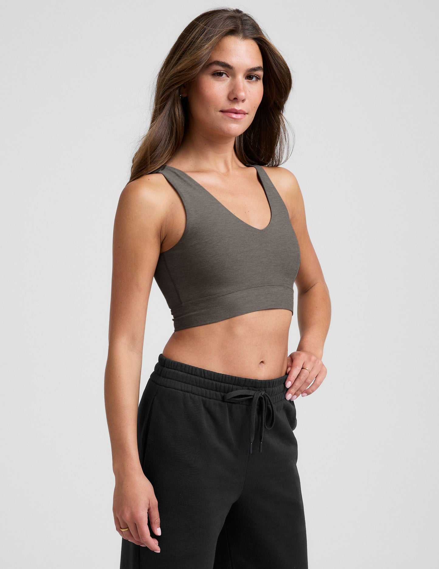 Beyond Yoga Spacedye Good Day Long Line V-Neck Comfort Bra