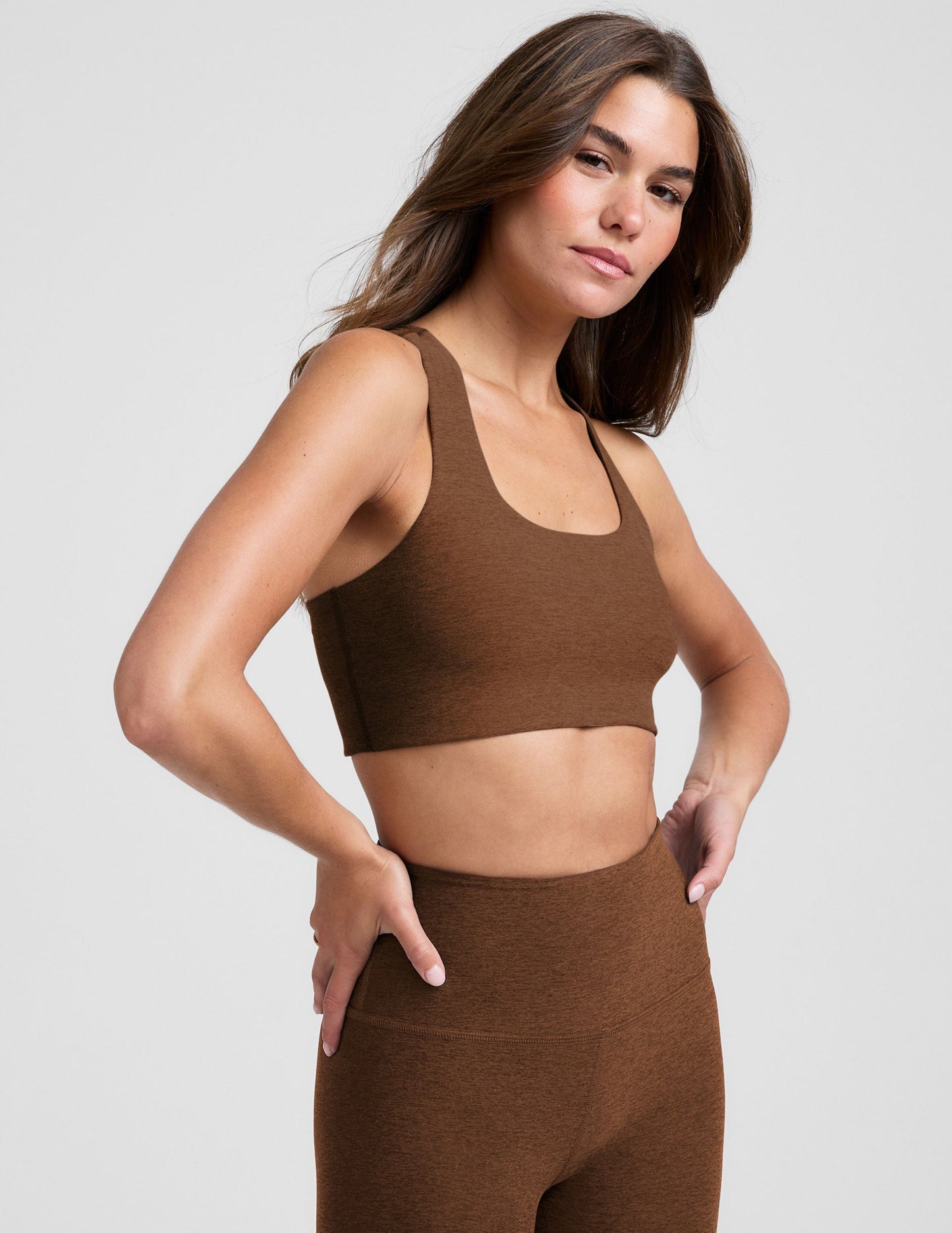 Beyond Yoga Spacedye Simplicity Long Line Bra 2.0 - Ultra-Soft, Supportive Racerback