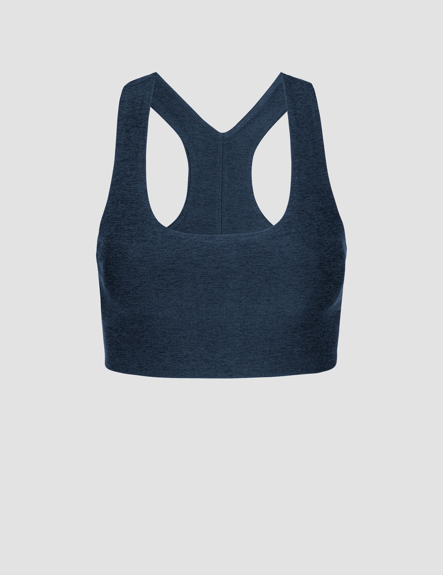 Comfortable Spacedye Simplicity Long Line Racerback Bra 2.0 for Medium Support