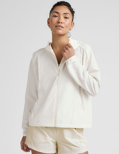 Lightweight Packable Jacket: Hooded, Full Zip, Travel-Friendly, Ripstop Lite Fabric