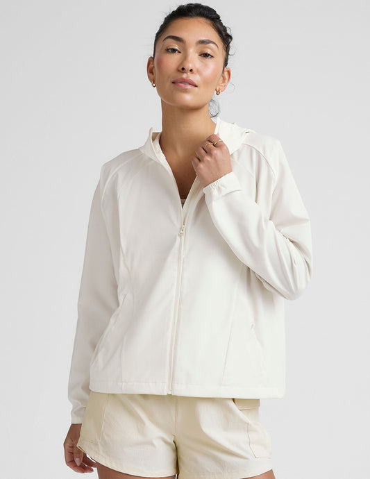 Lightweight Packable Jacket: Hooded, Full Zip, Travel-Friendly, Ripstop Lite Fabric