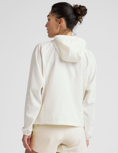 Lightweight Packable Jacket: Hooded, Full Zip, Travel-Friendly, Ripstop Lite Fabric