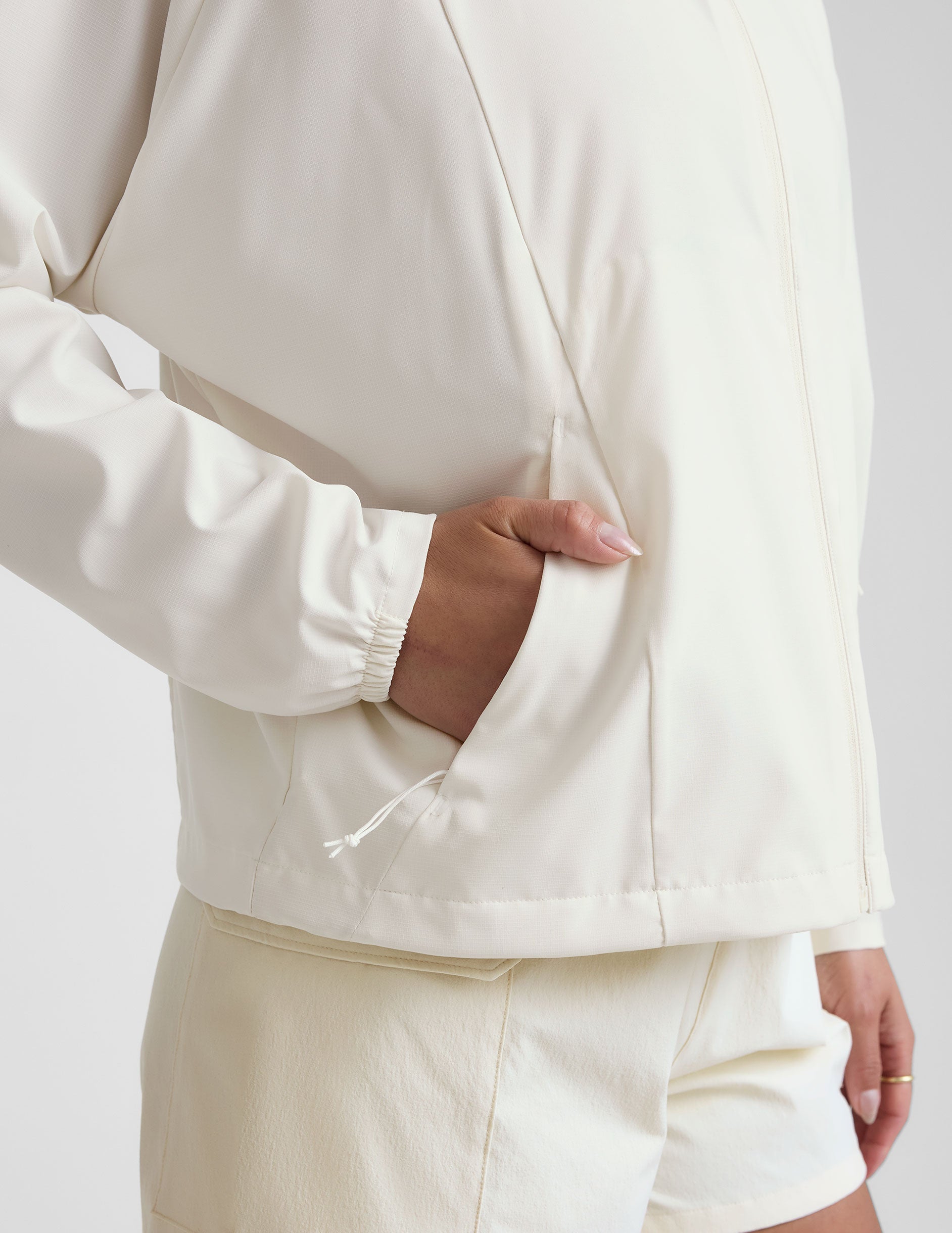 Lightweight Packable Jacket: Hooded, Full Zip, Travel-Friendly, Ripstop Lite Fabric