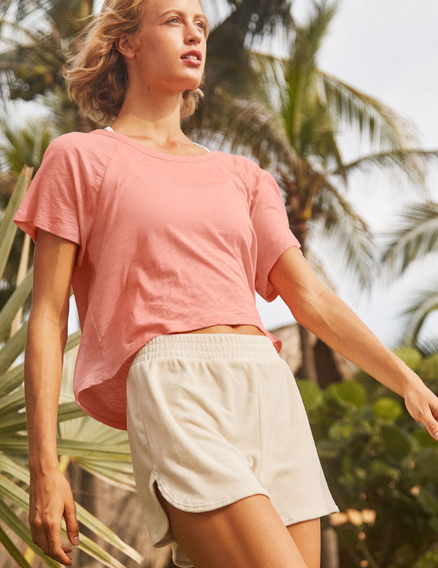 Cozy Terry Cloth Dolphin Hem Sweat Shorts for Ultimate Leisure