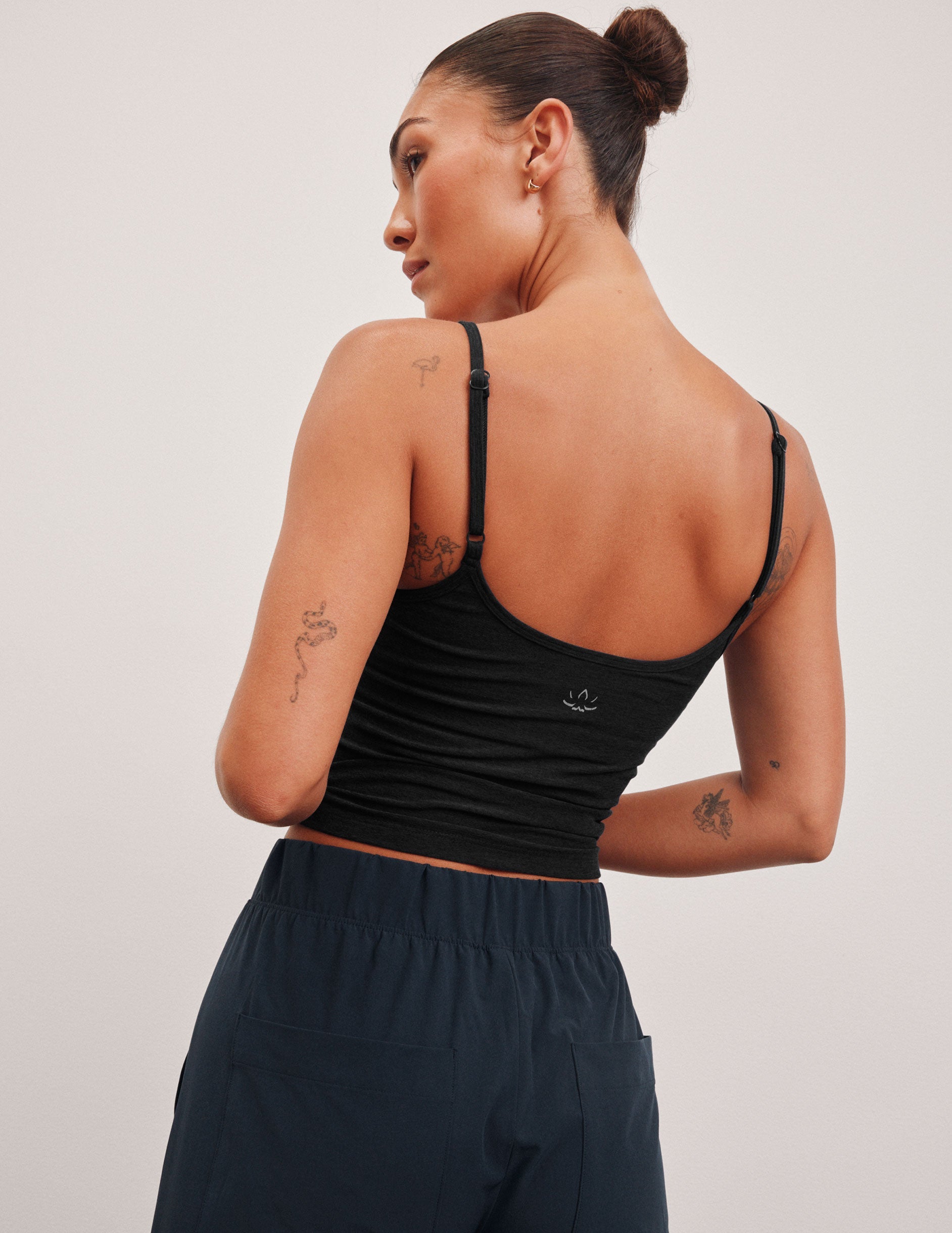Versatile Spacedye Forever Tank Top: Adjustable Straps, Mid-Length, Flattering Fit